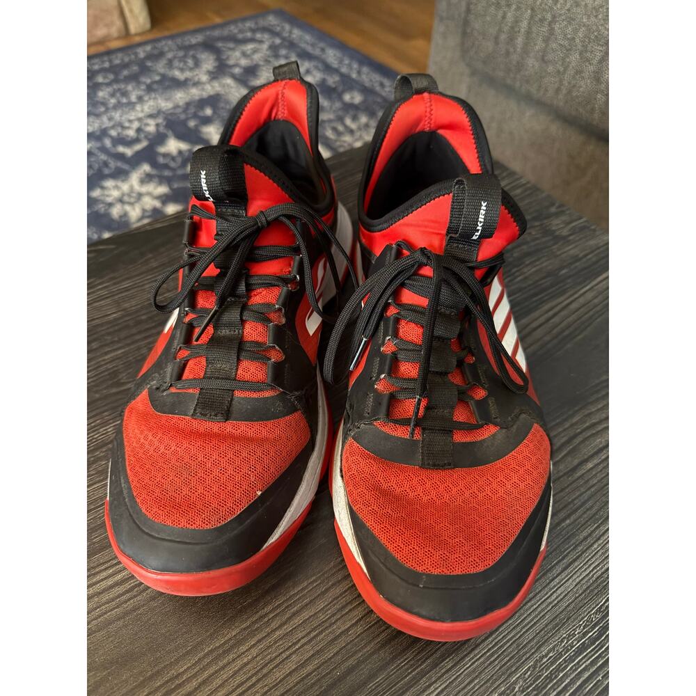 Selkirk S01 Pro Court Pickleball Shoes in Red and Black SZ. 10